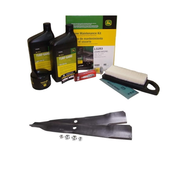 John Deere Original Equipment Model LA105 Maintenance Kit + Highlift Blades