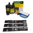thumbnail image 1 of John Deere Original Equipment Model LX277 Maintenance Kit + Mulching Blades, 48C" Mower Deck, 1 of 4
