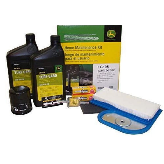 "John Deere Original Equipment Model LX277 Maintenance Kit + Standard Blades, 42C"" Mower Deck"