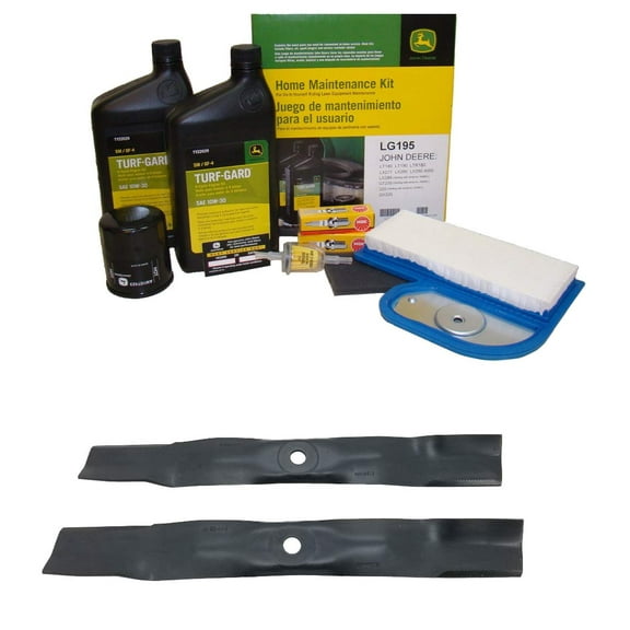 John Deere Original Equipment Model LX280 Maintenance Kit + Standard Blades, 42C"