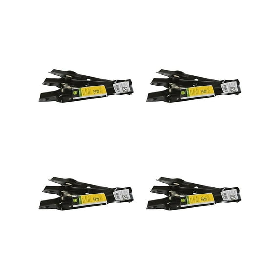 John Deere Original Equipment Mower Blade Kit - GY20852 - 4 Pack