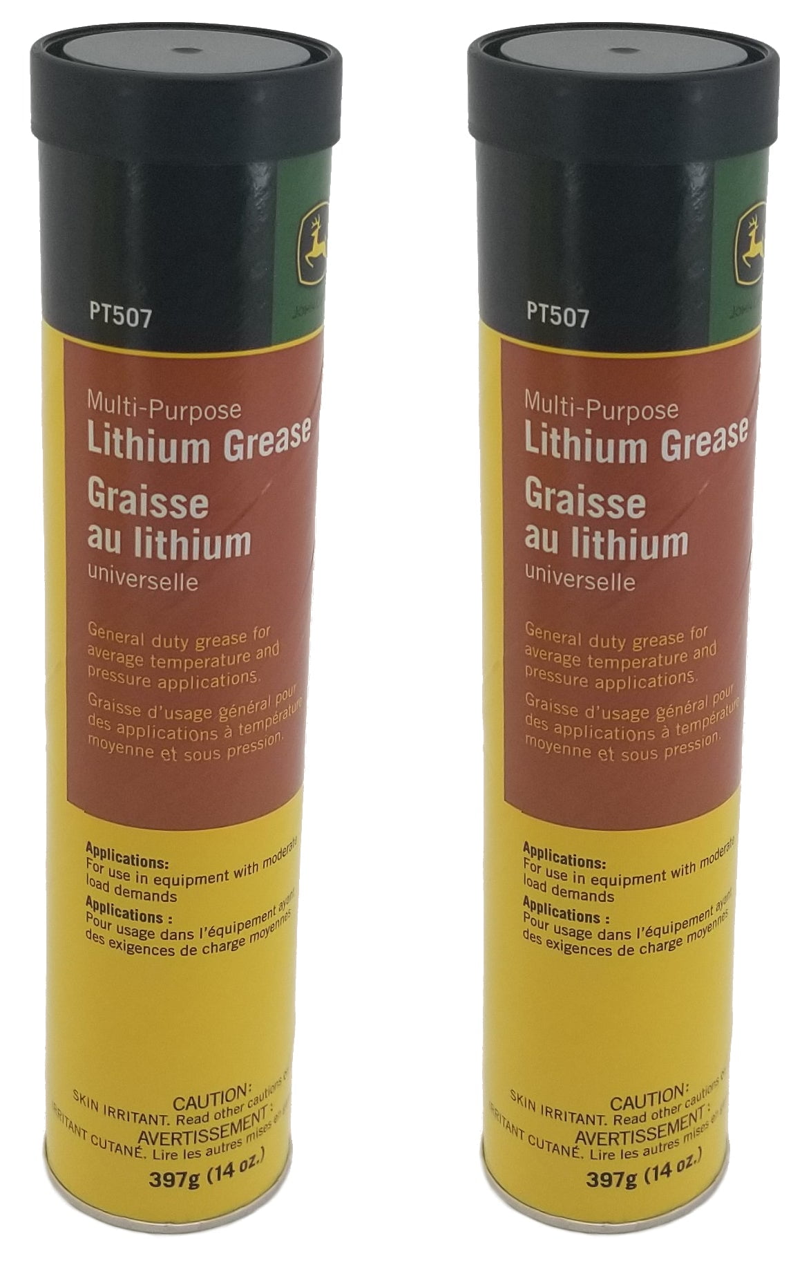 John Deere Original Equipment Multipurpose Lithium Grease (SET OF 2