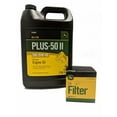 thumbnail image 1 of John Deere Original Equipment Oil Change Kit Filter and Oil - (1) M806419 + (..., 1 of 2