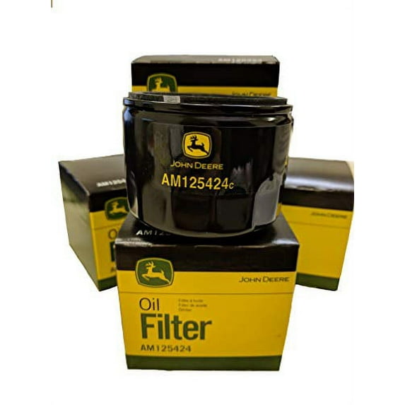 John Deere Original Equipment Package of Five Oil Filters - AM125424 (5)