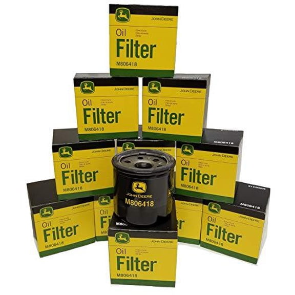 John Deere Original Equipment Package of Twelve Oil Filters - M806418