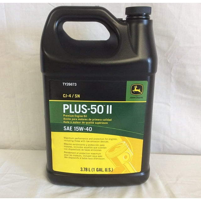 John Deere 15W40 Plus50 II Oil, Motor Engine Service Pro, CK4/SN 