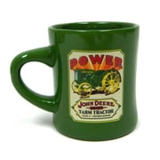 John Deere Power Stoneware Diner Style Mug
