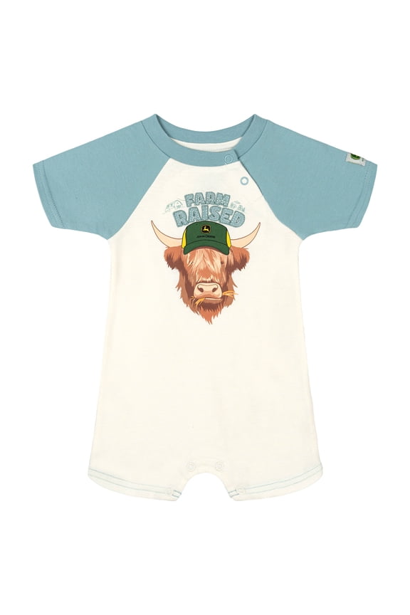 Raglan Romper Newborn to Infant