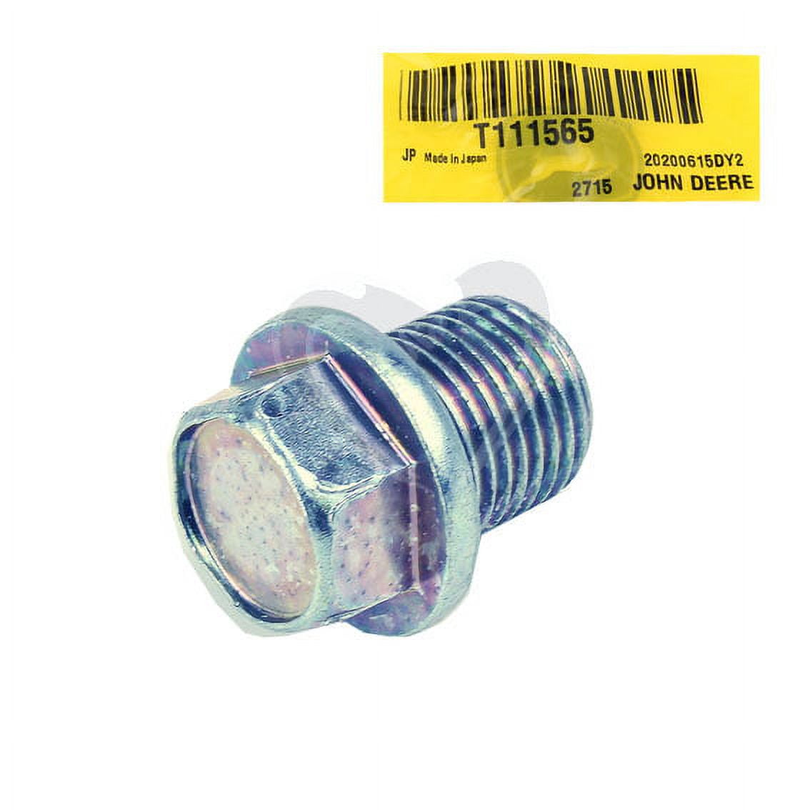 John Deere T111565 Drain Plug