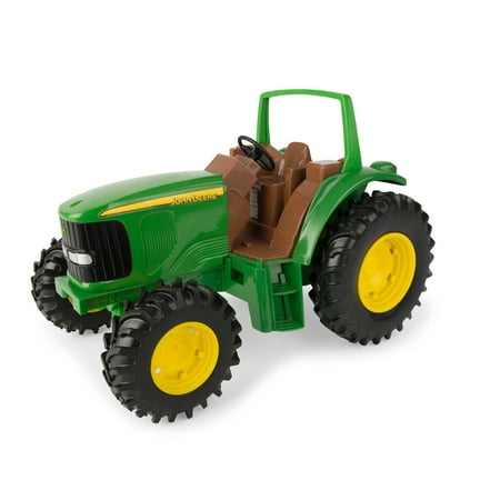 John Deere Tough Tractor Toy, Die-Cast 6930 Tractor, Build Sandbox Tough, 1:16 Scale