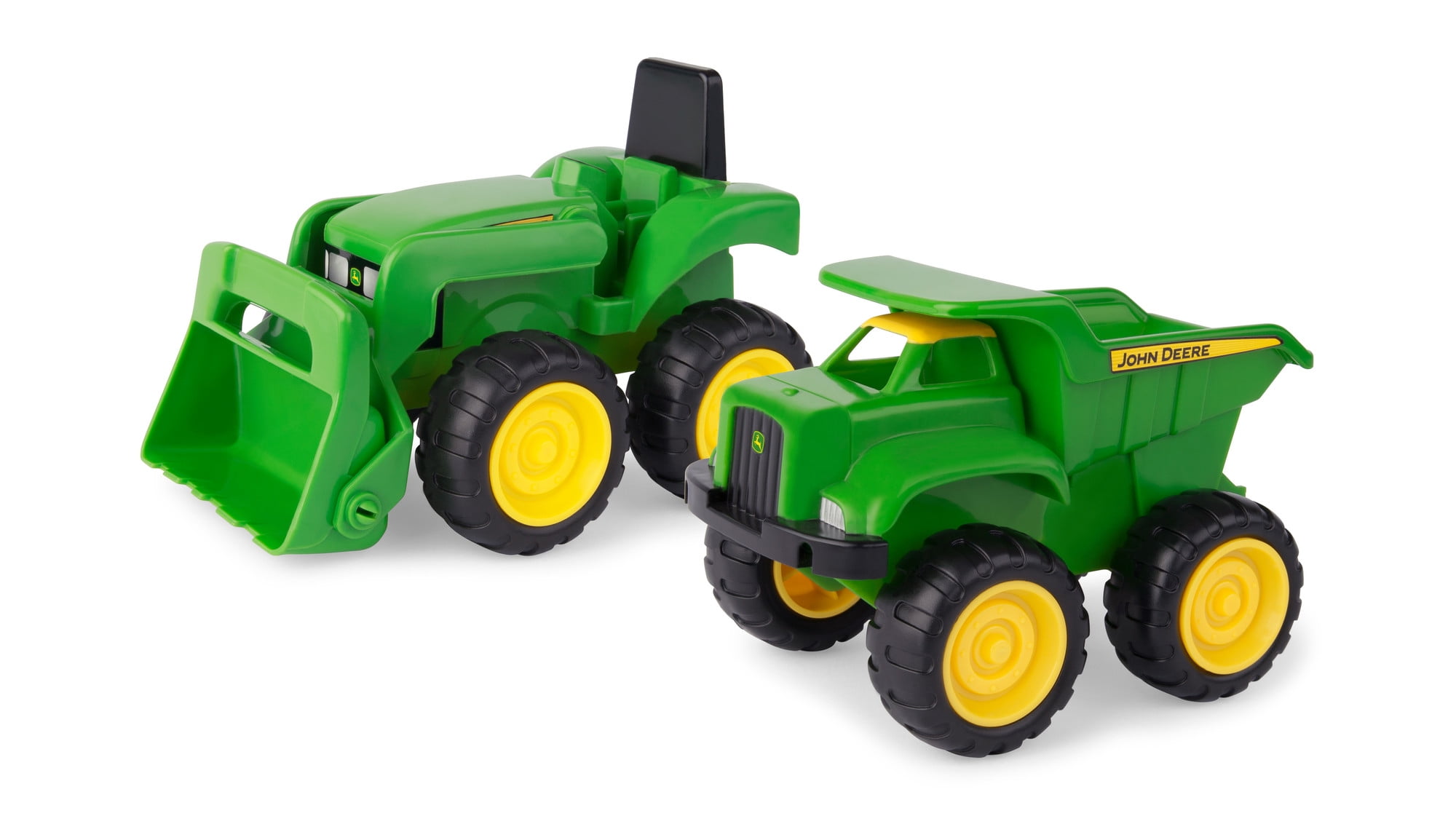 John Deere Toy Tractor Set, 6" Sandbox Duo, 2 Piece