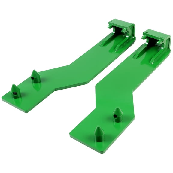 For John Deere Tractor Loader Quick Tach Weld-On Mounting Brackets, Universal Compatibility for Tractor Loader Attachment, Compatible with Multiple Models, Replacement Mounting Plate