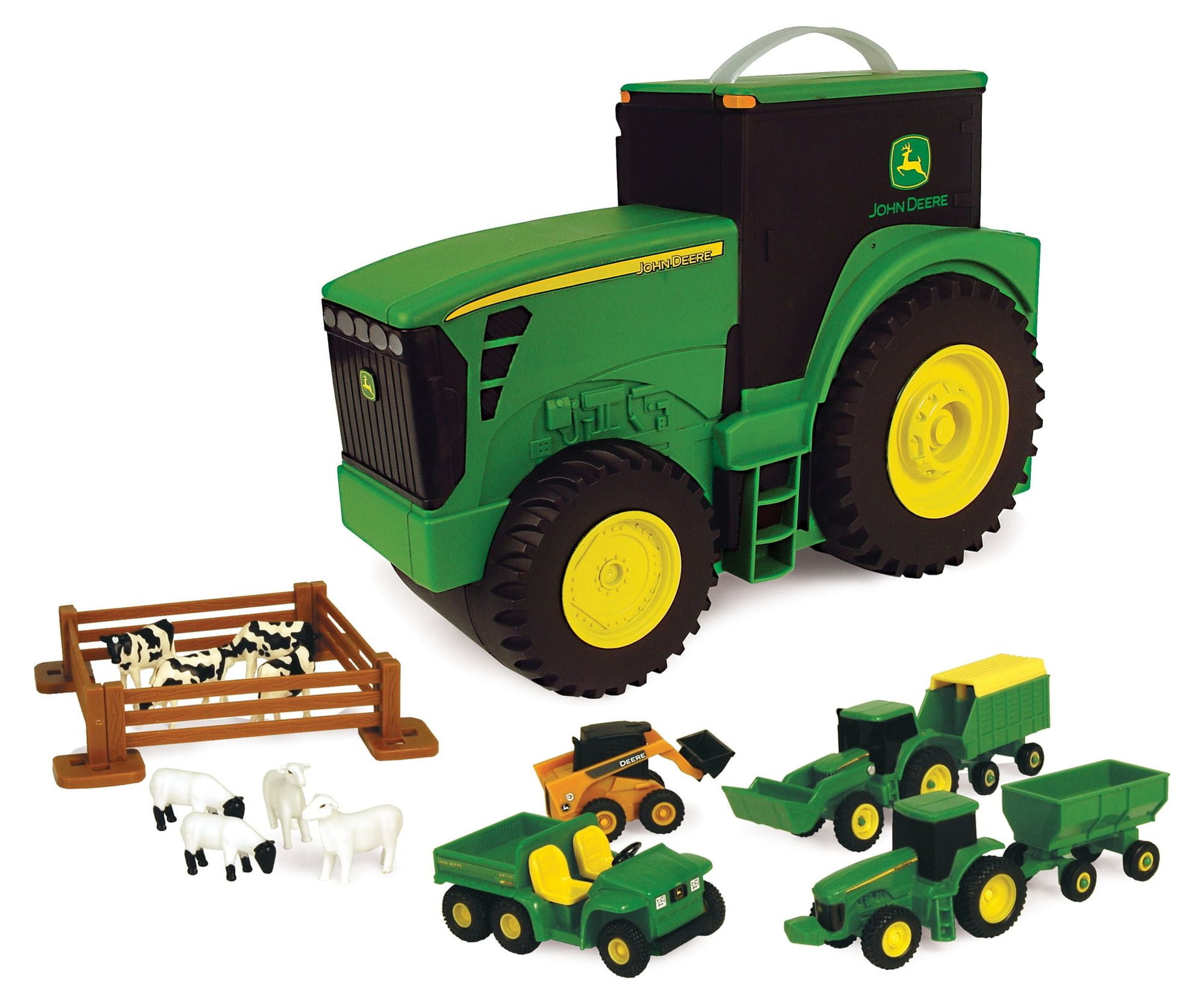 John Deere Tractor Toy Carry Case Value