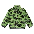 thumbnail image 1 of John Deere Trucks Fleece Zip Up Jacket Toddler to Little Kid, 1 of 2
