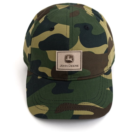 John Deere Youth Boys' Strapback Baseball Cap Hunter Camo