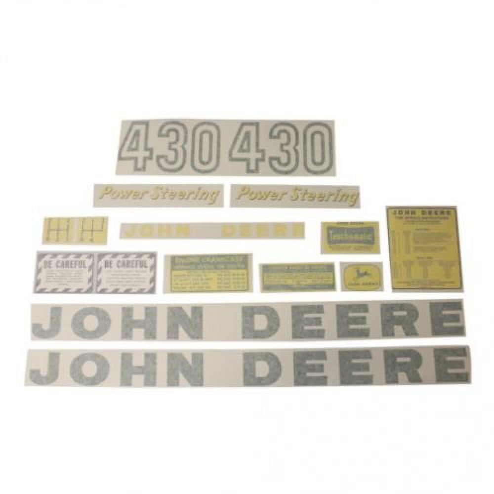 John Deere Vinyl Decal Set