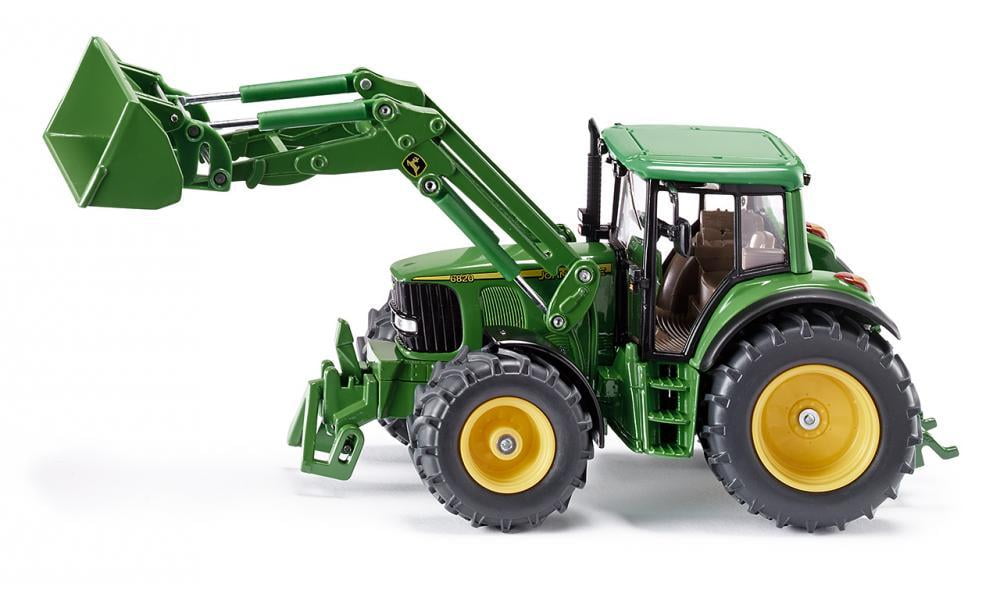 John Deere With Front Loader - 1:32 Scale - Toy Vehicle