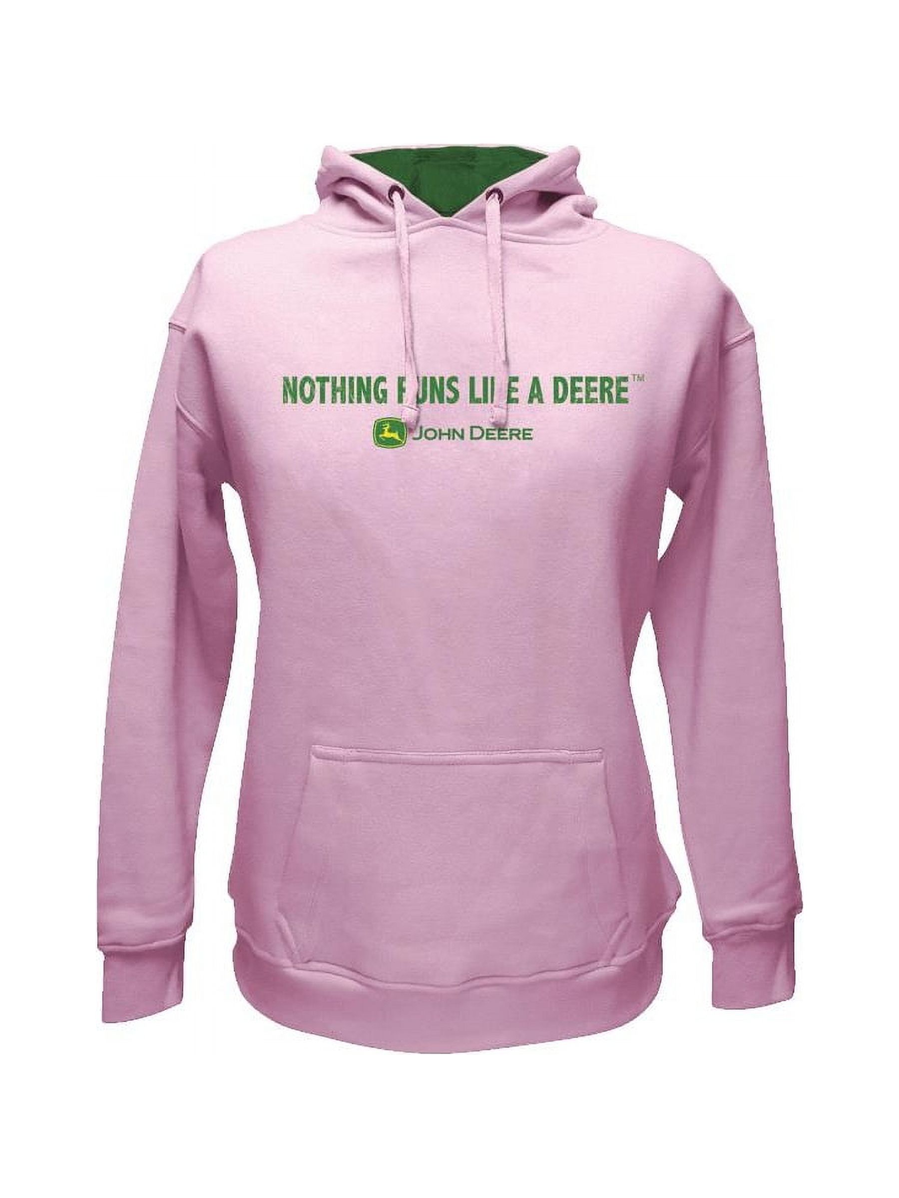 John deere sale sweatshirt womens