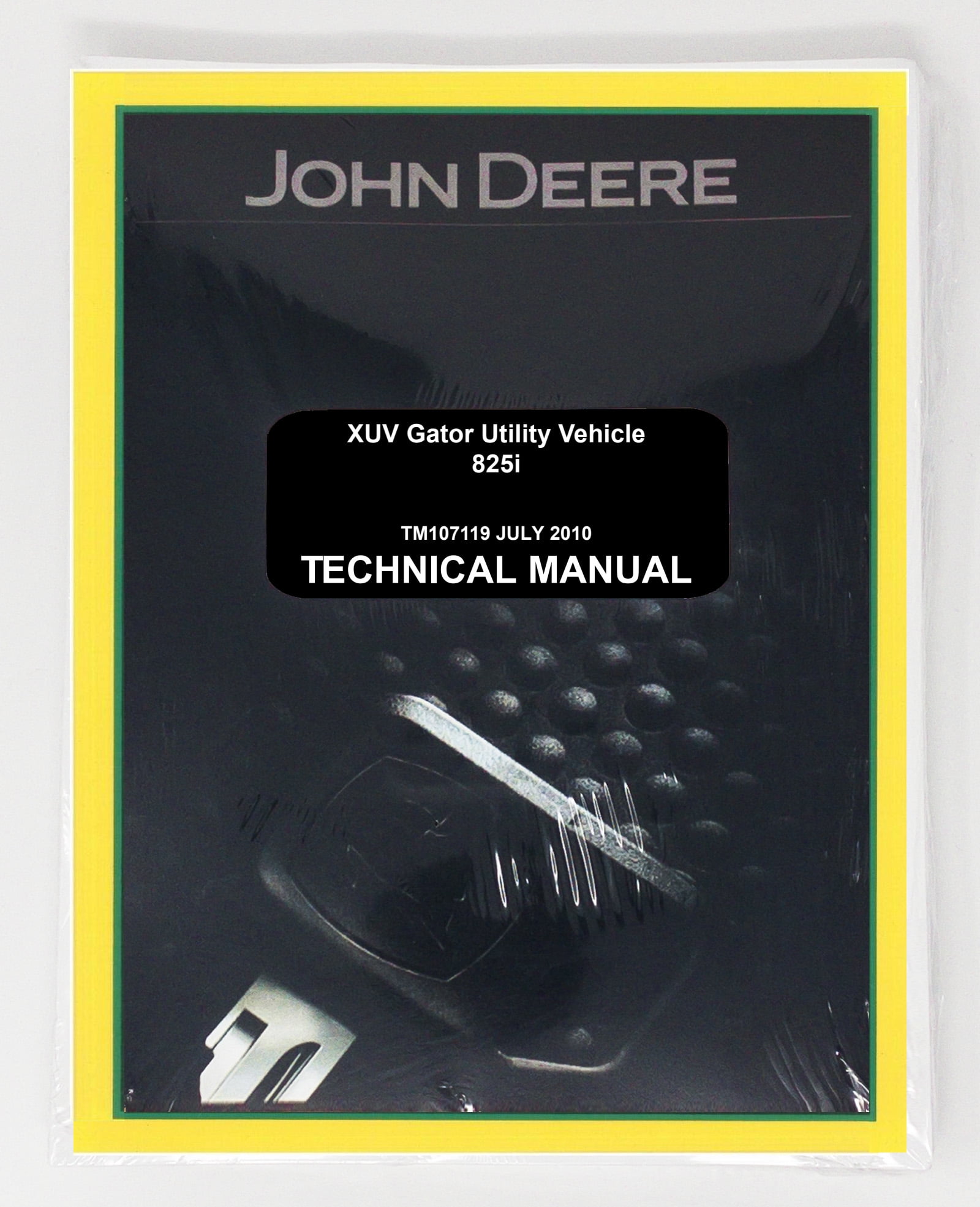 John Deere XUV 825i Gator Utility Vehicle Service Manual Part Number