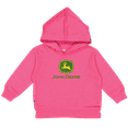 thumbnail image 1 of John Deere Youth Girl Hooded Sweatshirt-Hot Pink-S, 1 of 4