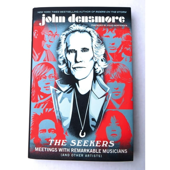 John Densmore Signed Autographed Hardcover Book The Seekers The Doors PSA