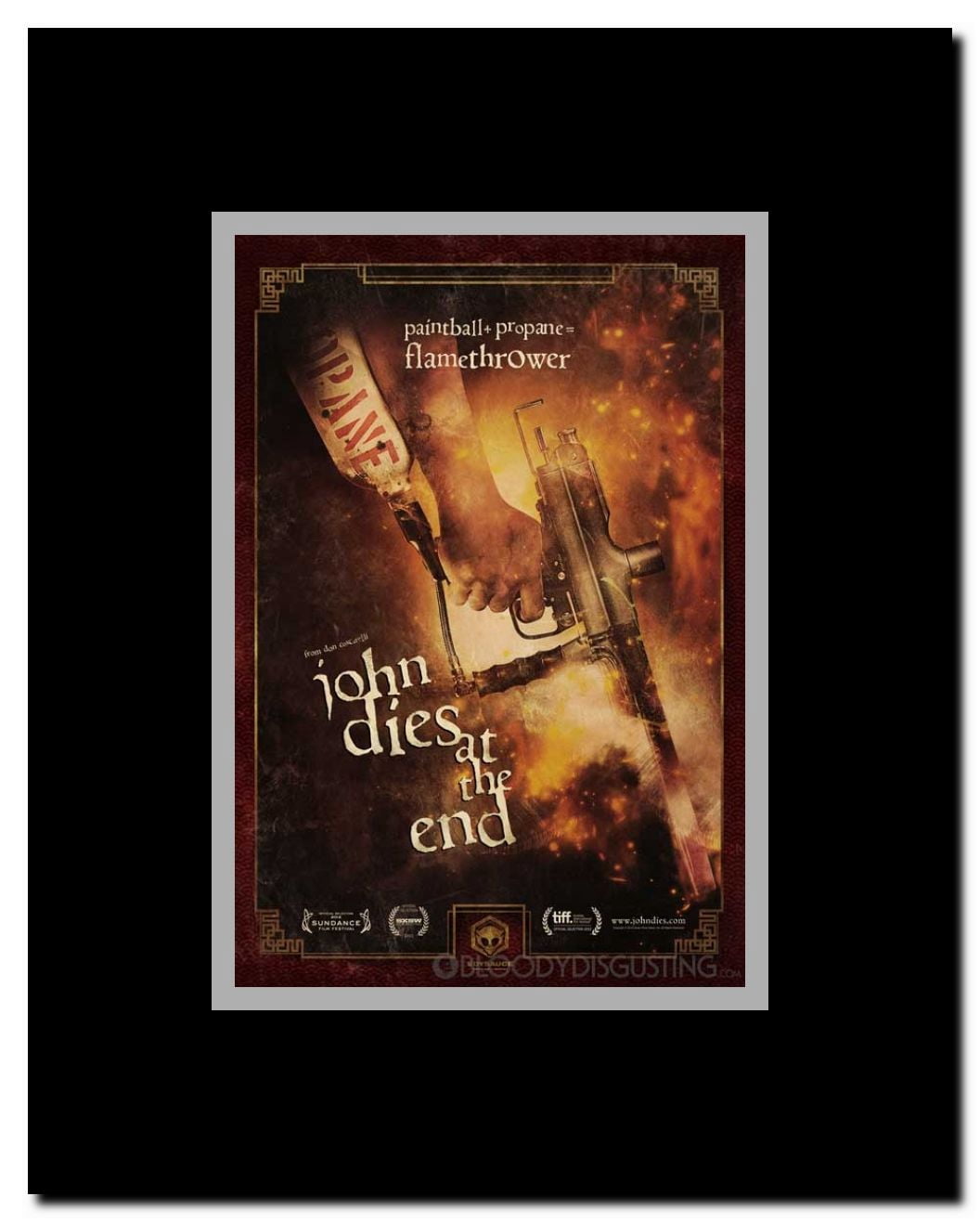 John Dies at the End Framed Movie Poster