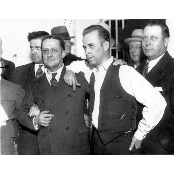 John Dillinger-With Lake County History (24 x 18)
