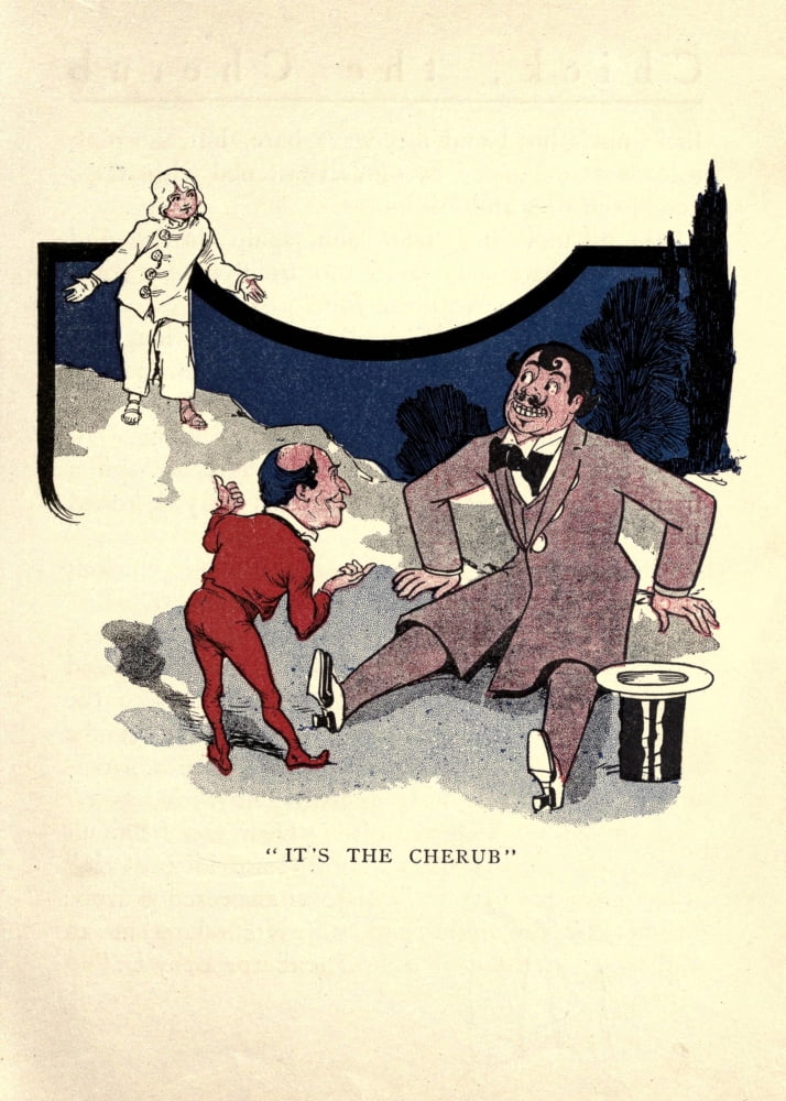 John Dough & the Cherub 1906 Cherub Canvas Art - John R Neill (18 x 24)