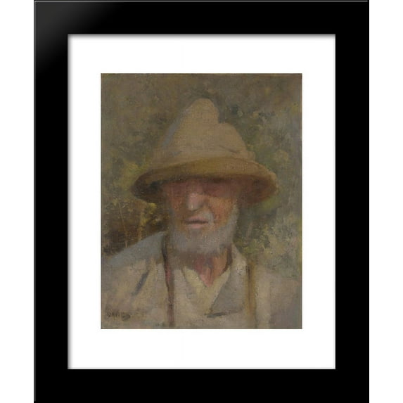 John Dougherty 20x24 Framed Art Print by David Davies