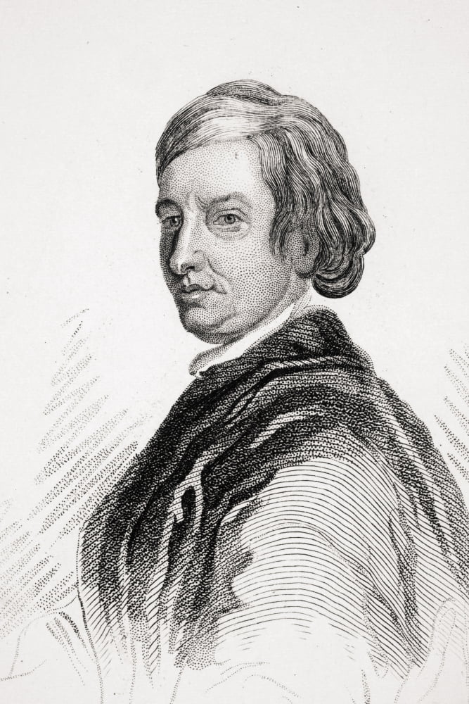 John Dryden 1631-1700 English Poet Dramatist And Literary Critic From Old Englands Worthies By Lord Brougham And Others Published London Circa 1880s Canvas Art - Ken Welsh Design Pics (11 x 17)