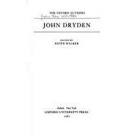 Pre-Owned John Dryden 9780192541925