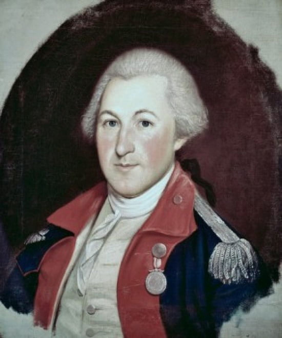 John Eager Howard ca 1781-84 Charles Willson Peale (1741-1827 American) Oil on canvas Independence Natl Historical Park Philadelphia Pennsylvania USA Canvas Art - Charles Willson Peale (18 x 24)