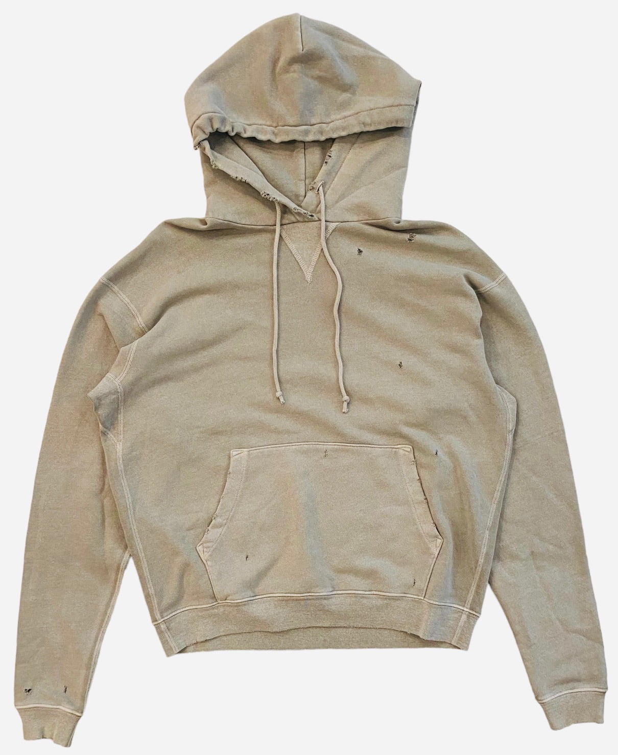 John Elliott Men's Folsom French Terry Distressed Hoodie Sweatshirt With  Ripped Holes (1 (Small), Vintage Surplus) - Walmart.com