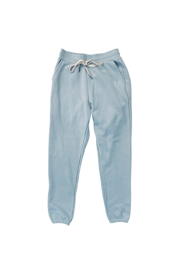 Men's LA French Terry Fabric Jogger Sweatpants in Glacier (5 (XX-Large), Glacier)