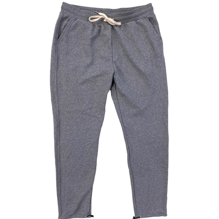 John Elliott Men s Sochi French Terry Knit Sweatpants in Dark Grey 6 XXX Large Dark Grey