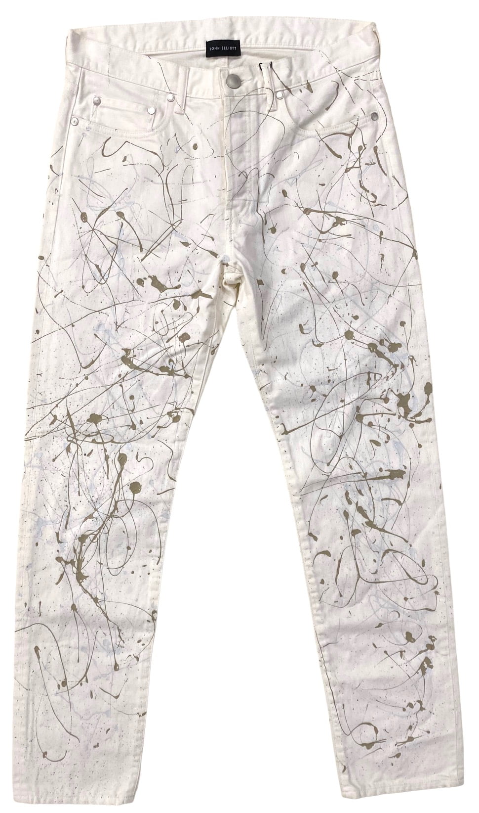 【JEANASIS】新品☆ (eL)SheerFitPOLS☆F John Elliott Men's The Daze 2 Paint Splatter Japanese Made