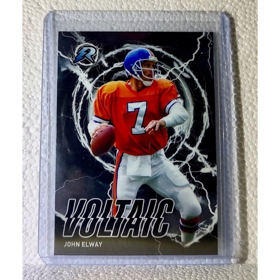 John Elway 2023 Topps Resurgence Voltaic NFL #RV6 Football Card Denver Broncos
