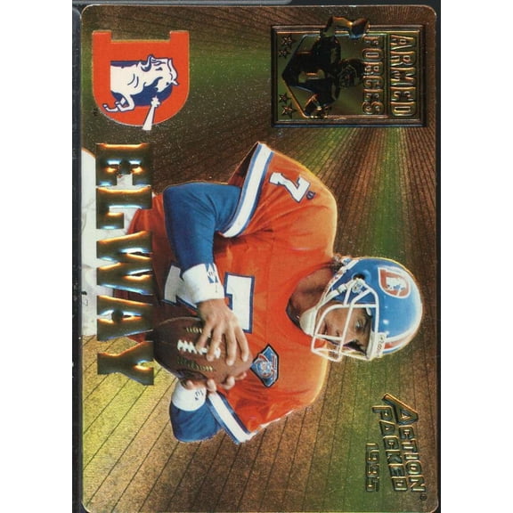 John Elway Card 1995 Action Packed Armed Forces #AF9