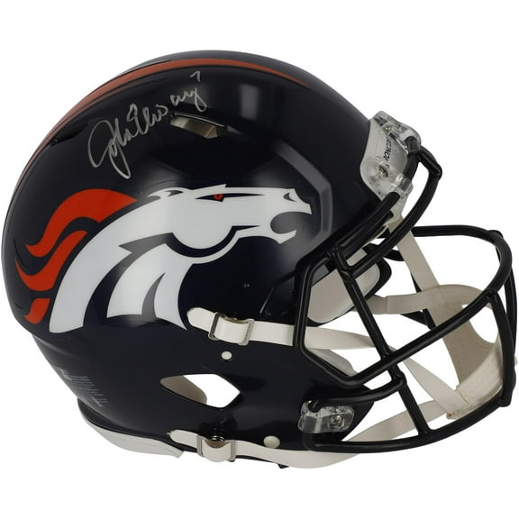 John Elway Denver Broncos Autographed Riddell Speed Authentic Helmet - Fanatics Authentic Certified