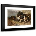 thumbnail image 1 of John Emms 14x11 Black Modern Framed Museum Art Print Titled - The Tufters, 1 of 5