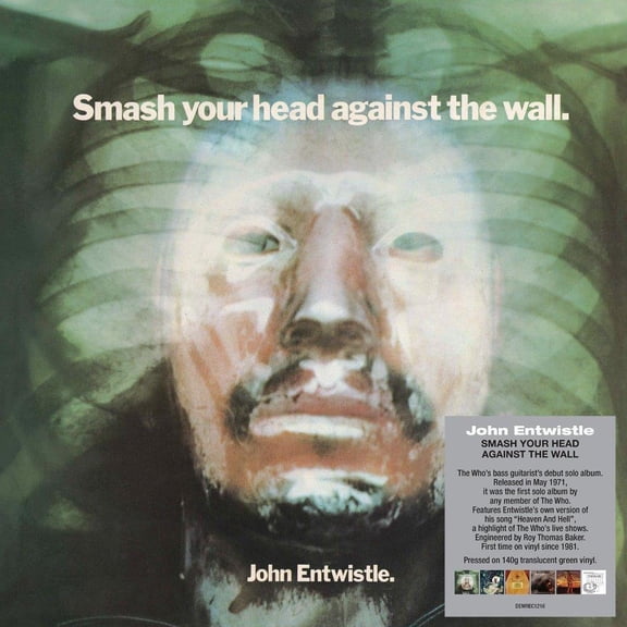 John Entwistle - Smash Your Head Against The Wall - 140-Gram Green Colored Vinyl - Music & Performance