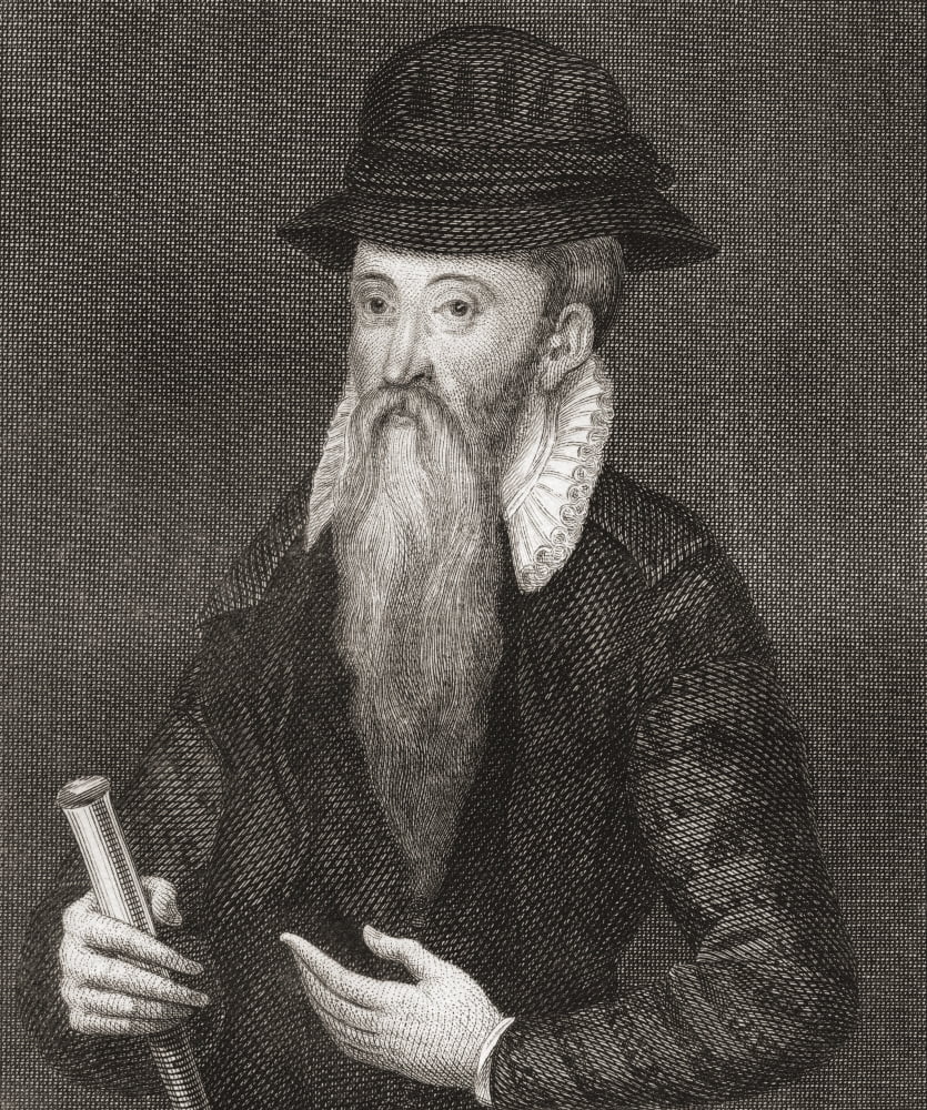 John Erskine 17th Earl of Mar -1572 Regent of Scotland From Iconographia Scotica or Portraits of Illustrious Persons of Scotland published 1797 Canvas Art - Ken Welsh Design Pics (24 x 30)