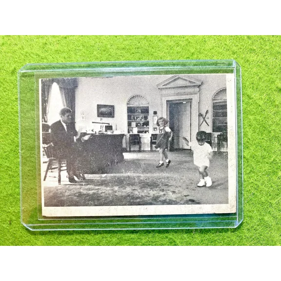 John F Kennedy 1963 ROSAN CARD JFK DANCE JFK Jr 1963 Rosan John F Kennedy Jr JFK