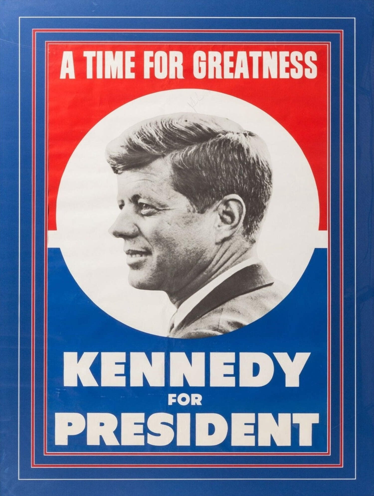 John F Kennedy Campaign Ad Jfk Glossy Poster Picture Photo Print Banner ...
