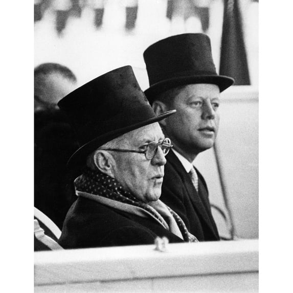 John F. Kennedy & His Father History (24 x 36)