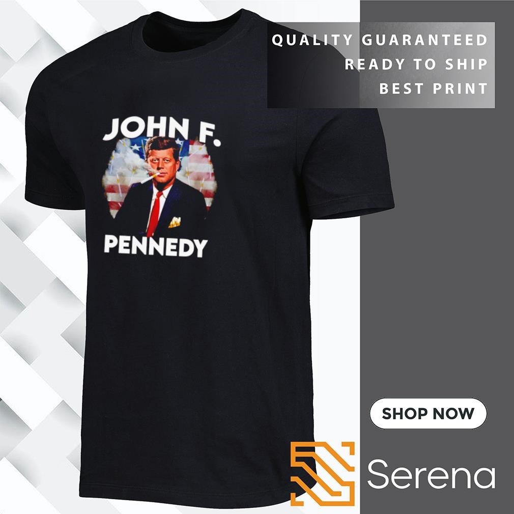 John F Pennedy Kennedy Smocking Shirt