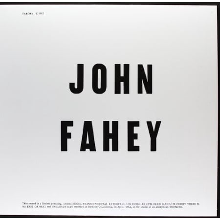 John Fahey - Blind Joe Death - Music & Performance - Vinyl