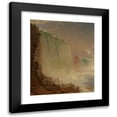 thumbnail image 1 of John Ferguson Weir 12x14 Black Modern Framed Museum Art Print Titled - Niagara&nbsp;Falls (1871), 1 of 5