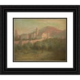 thumbnail image 1 of John Ferguson Weir 24x20 Black Ornate Framed Double Matted Museum Art Print Titled: Alhambra, Granada, Spain, 1 of 5