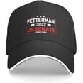 thumbnail image 1 of John Fetterman Pennsylvania Senate Hat for Men Women Baseball Cap Black Snapback Hat Fitted Trucker Hat, 1 of 8
